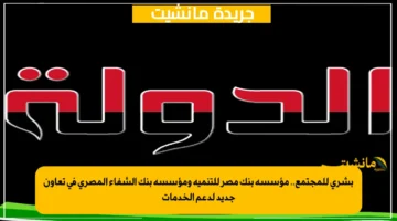 بشرى للمجتمع.. مؤسسة بنك مصر للتنمية ومؤسسة بنك الشفاء المصري في تعاون جديد لدعم الخدمات